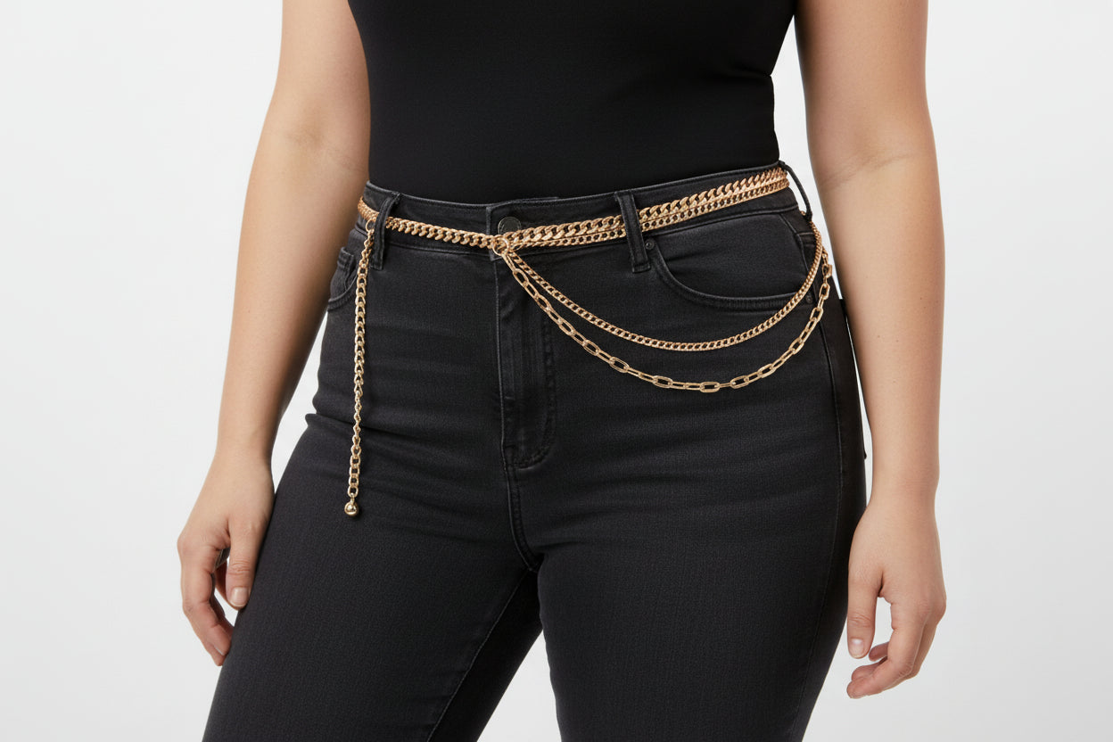 Boss Babe Chain Belt