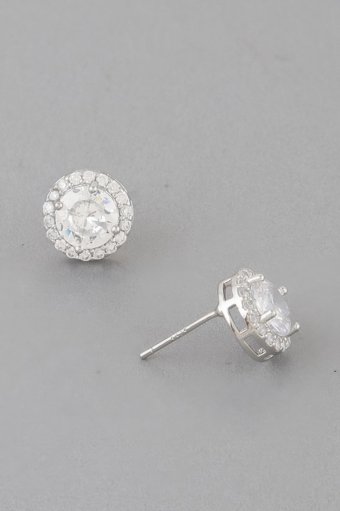 Princess Halo Studs Earrings