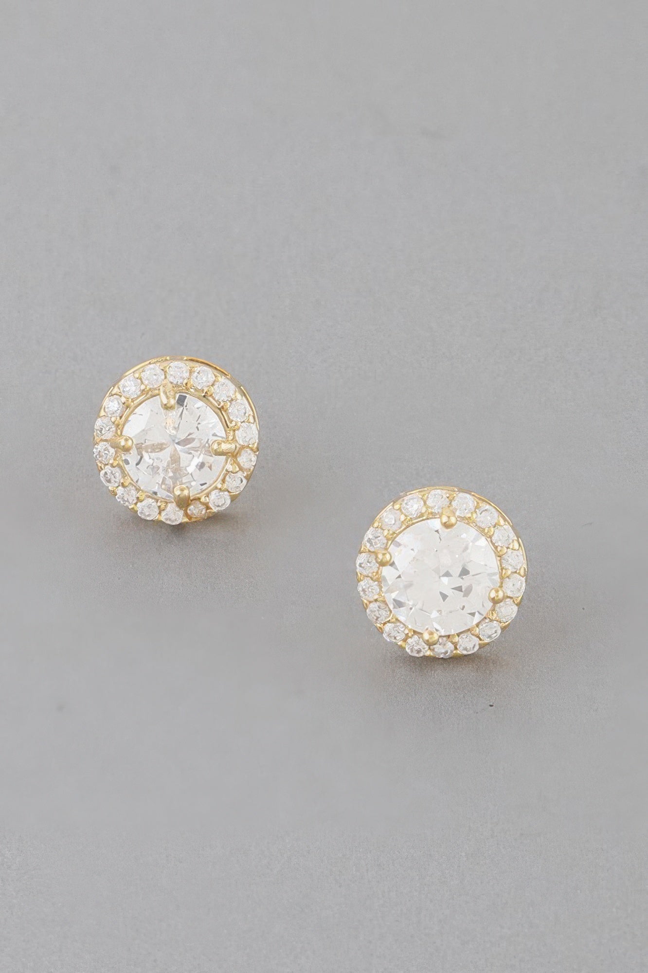 Princess Halo Studs Earrings