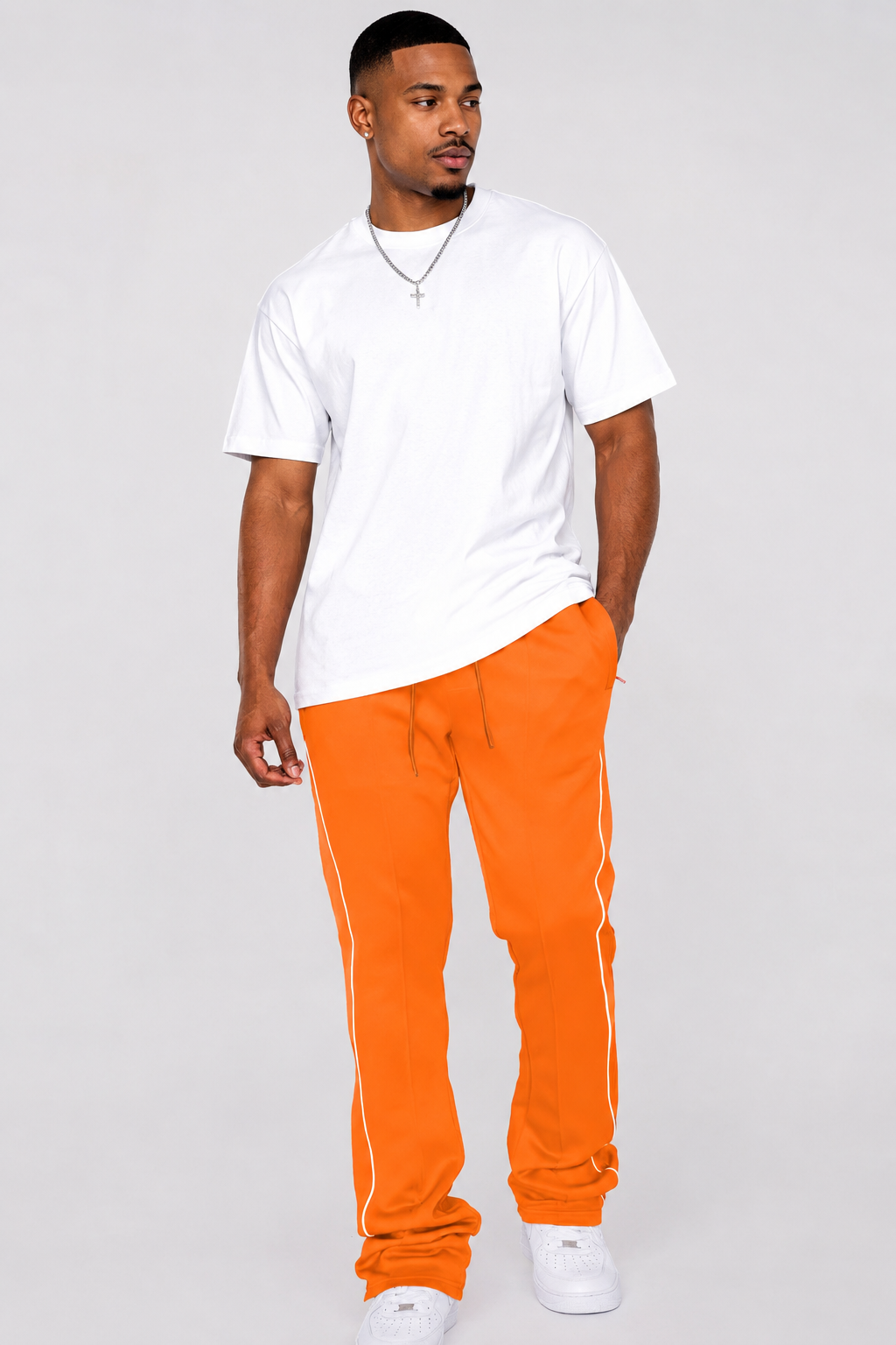 Men's Drip Stacked Flare Pants